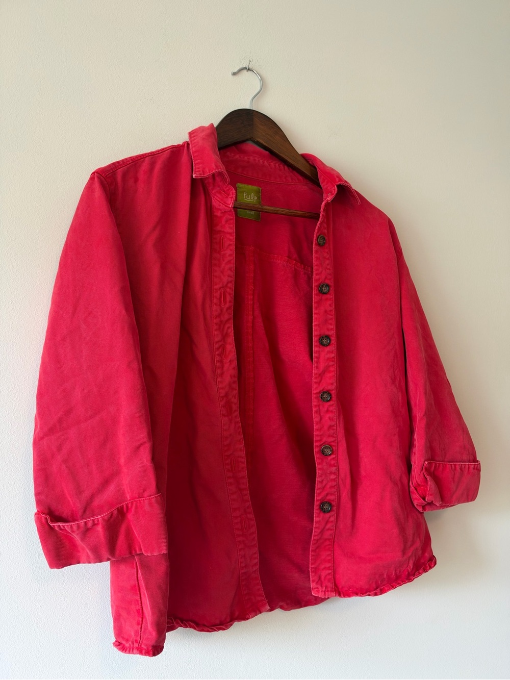 Pulp - Women's Red Button-Up Jacket - Picture 2 of 8